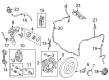 2008 Lincoln Navigator Brake Caliper Diagram - 8L1Z-2B121-AA