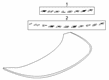 2020 Ford Explorer Emblem Diagram - LB5Z-9942528-H