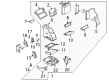 2003 Ford Focus Blower Control Switches Diagram - YS4Z-18C419-AC