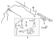 Lincoln MKX Windshield Washer Nozzle Diagram - BT4Z-17603-A