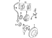 1995 Mercury Mystique Brake Caliper Diagram - F8RZ-2B121-EA