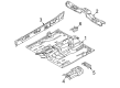 2008 Ford Focus Floor Pan Diagram - 8S4Z-5411135-A