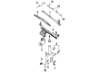 2007 Ford Mustang Windshield Wiper Diagram - 3W1Z-17528-BA