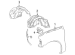 2000 Ford Excursion Wheelhouse Diagram - 5C7Z-16055-AA