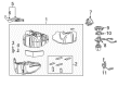 2000 Ford Excursion Fuel Filler Neck Diagram - YC3Z-9034-AA