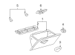 2007 Ford Focus Glove Box Diagram - 5S4Z-54060T10-AAA