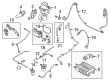 2011 Mercury Mariner Vapor Canister Diagram - 9R3Z-9C985-C