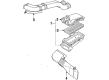 1984 Ford Bronco II Air Intake Coupling Diagram - C9UZ-9652-A