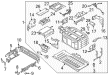 Ford Police Responder Hybrid Battery Cable Diagram - HG9Z-14290-AQ