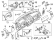 2012 Ford F-350 Super Duty Steering Column Cover Diagram - BC3Z-2504459-AC