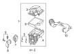 2023 Ford Transit-250 Air Filter Box Diagram - JK4Z-9661-A