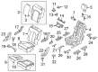 2018 Ford Expedition Seat Cover Diagram - JL1Z-7866600-AC