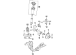 Ford LTD Crown Victoria Brake Disc Diagram - YW7Z-1V102-AA