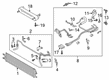 Ford Police Interceptor Utility Automatic Transmission Oil Cooler Line Diagram - P1MZ-7R081-B