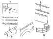 Ford Explorer Emblem Diagram - 1L2Z-7842528-BA