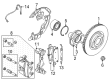 2023 Ford Maverick Wheel Hub Diagram - NZ6Z-1104-A