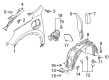 2021 Ford Escape Fender Diagram - LJ6Z-16006-B