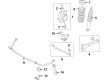 Ford F-250 Super Duty Sway Bar Bushing Diagram - 7C3Z-5484-K