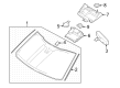 Ford Expedition Windshield Diagram - NL1Z-7803100-E