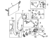 Mercury A/C Hose Diagram - 8G1Z-19835-A