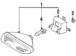 2001 Ford Escort Fog Light Diagram - F8CZ-15200-AA