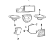 1996 Ford Crown Victoria Antenna Cable Diagram - F6AZ18812BA