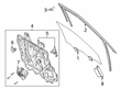 Ford Explorer Window Run Diagram - LB5Z-7821597-C