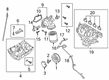 2019 Lincoln Nautilus Oil Pump Gasket Diagram - K2GZ-6626-A