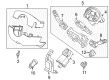 2014 Ford Explorer Steering Column Cover Diagram - BB5Z-3530-BA