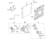 Ford Explorer Radiator Diagram - L1MZ-8005-E