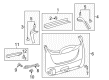 2018 Ford Escape Door Handle Diagram - CJ5Z-78434A14-AA