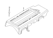 Ford Mustang Engine Cover Diagram - 7R3Z-6A949-AA