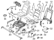 2014 Ford Flex Seat Cushion Diagram - DA8Z-74632A23-J