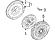 2001 Mercury Cougar Flywheel Ring Gear Diagram - F5RZ-6384-A