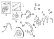 2016 Ford Focus Brake Pads Diagram - BV6Z-2001-B