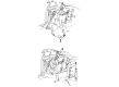 1994 Ford Mustang Seat Belt Diagram - F4ZZ6360044A