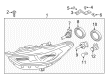 Lincoln MKZ Light Control Module Diagram - HS7Z-13K198-E