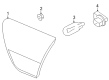 Mercury Tail Light Diagram - 9N7Z-13405-B