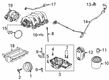 2023 Ford F-250 Super Duty Dipstick Diagram - LC3Z-6750-A