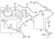 2024 Ford Mustang Cooling Hose Diagram - PR3Z-8075-H