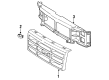 Ford Bronco Grille Diagram - F4TZ-8200-A