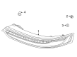 2023 Lincoln Corsair Tail Light Diagram - LJ7Z-13404-F