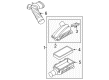 2006 Ford F-250 Super Duty Air Filter Box Diagram - 5C3Z-9A600-AA