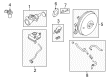 2010 Ford Focus Brake Master Cylinder Diagram - AS4Z-2140-A