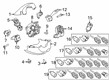 Ford Focus Steering Column Cover Diagram - CM5Z-3530-AD