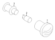 2020 Ford Transit Connect Side Marker Light Diagram - 9T1Z-13K376-A