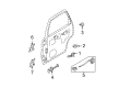 2003 Ford Escape Door Lock Actuators Diagram - 2L8Z-78264A01-AA