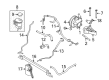 2009 Ford Taurus X Power Steering Hose Diagram - 9G1Z-3691-A