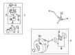 Ford Taurus Brake Booster Diagram - 8G1Z-2005-A