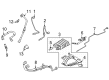 Ford Bronco Crankcase Breather Hose Diagram - MB3Z-6758-C